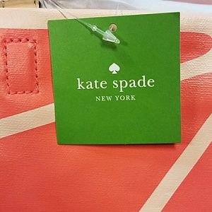 Kate Spade Flights of Fancy Grapefruit Tote